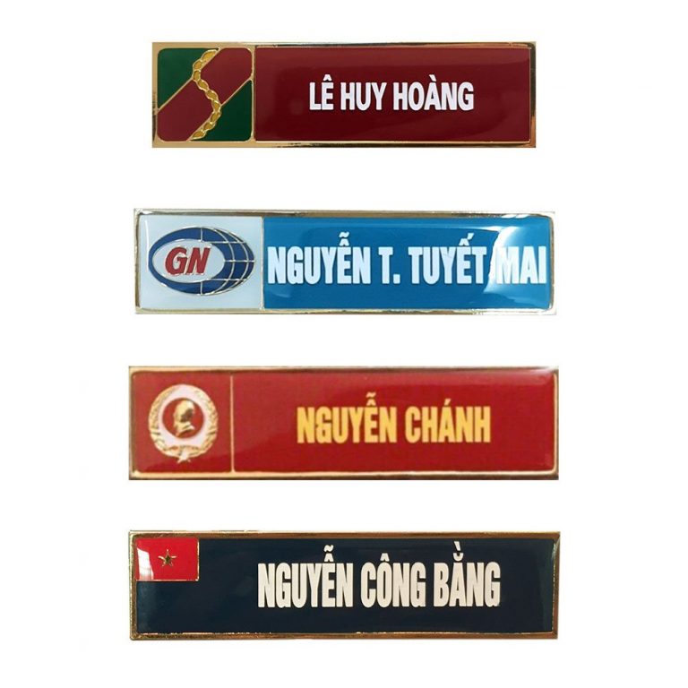 Biển tên đeo ngực