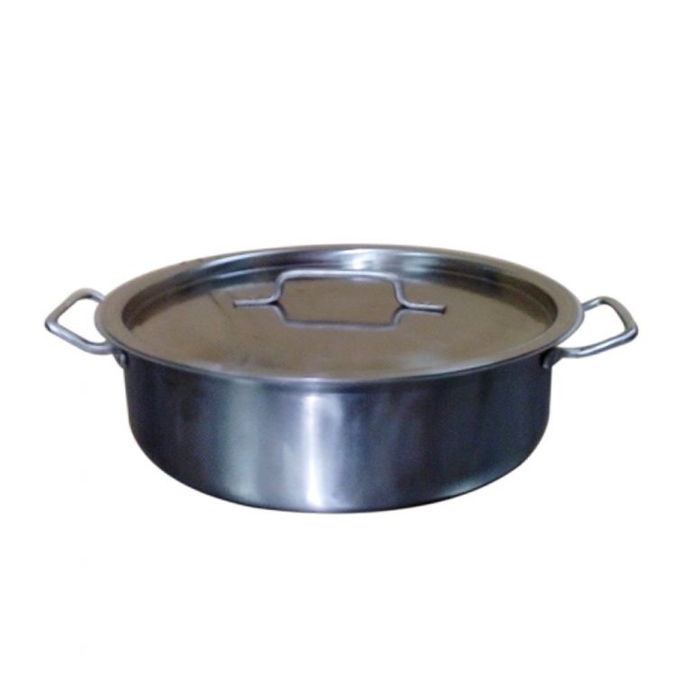 Chảo Inox đáy phẳng 400×150