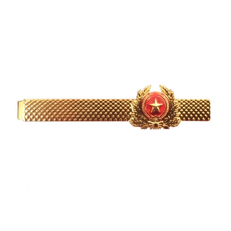 Kẹp cà vạt hình quân hiệu