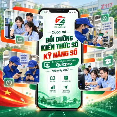 Nhà máy Z117 ôn luyện kiến thức và kỹ năng số