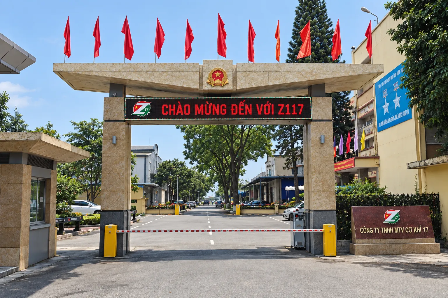 Cổng Khu A